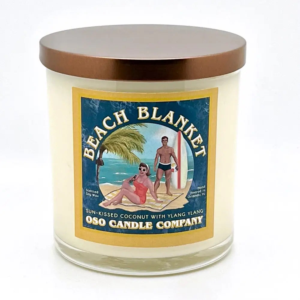 Candle: Beach Blanket- Oso Candles