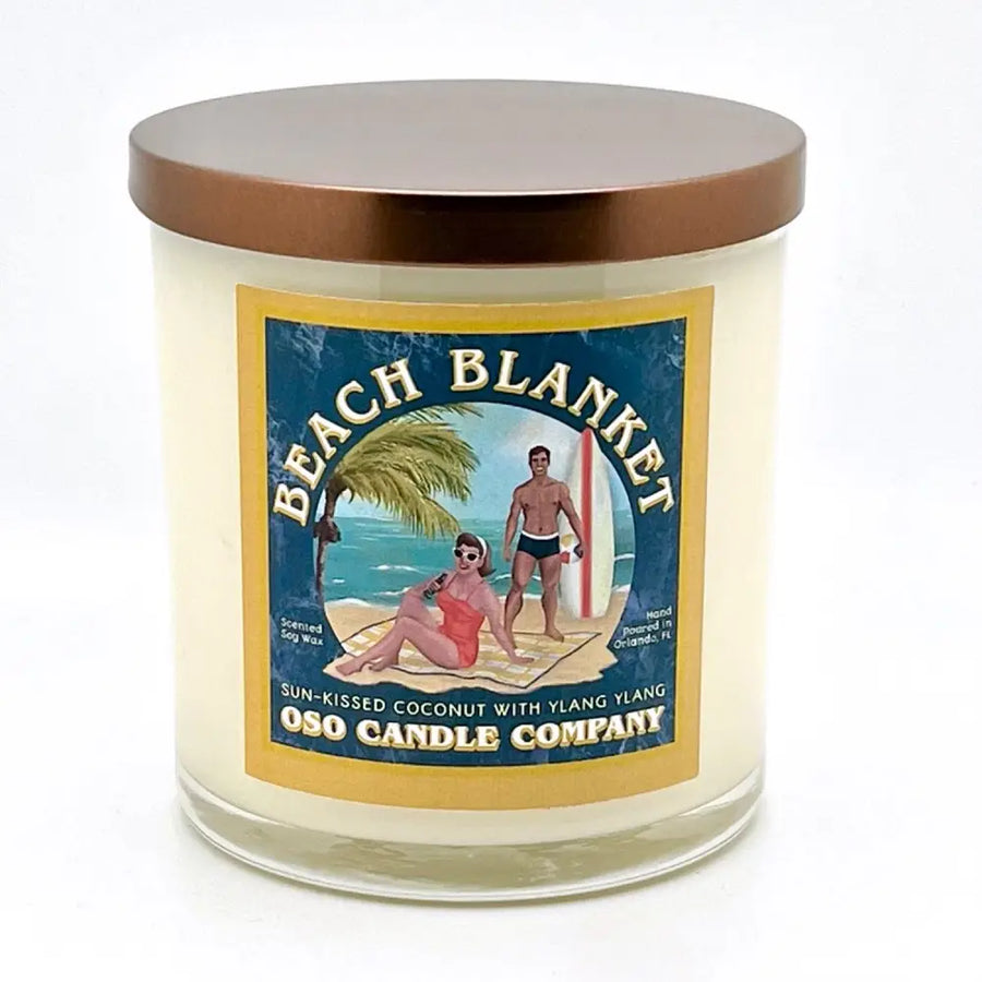 Candle: Beach Blanket- Oso Candles
