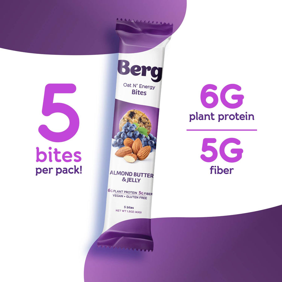Berg Bites - 1.5oz Almond Butter and Jelly Energy Bites