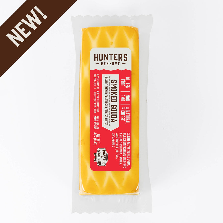 Smoked Gouda 4oz Cheese Bar - Hunter's Reserve