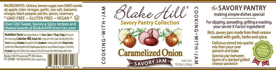 Blake Hill Preserves - Caramelized Onion Savory Jam