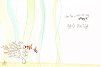Greeting Card - Manatee and cupcake