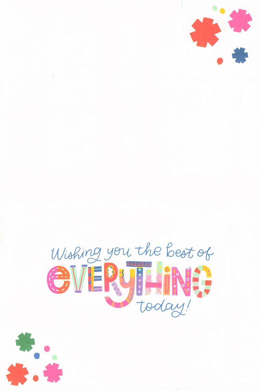 wishing you the best of everything