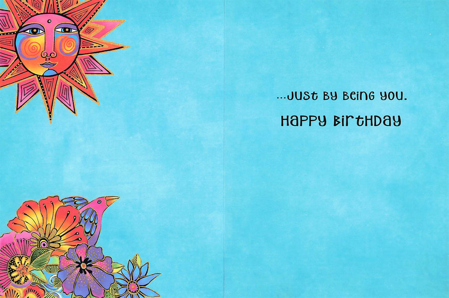 just by being you happy birthday
