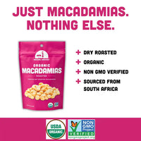 Organic Macadamia Roasted Nuts