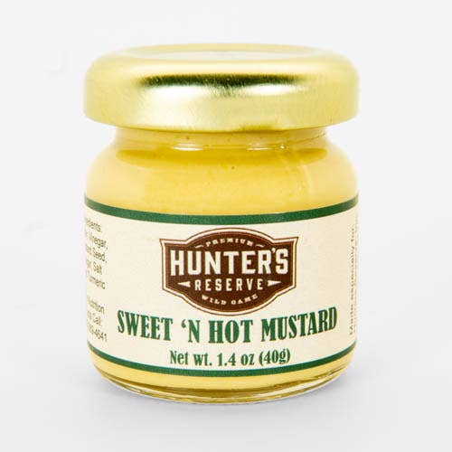 Sweet-N-Hot Mustard Jar - Hunter's Reserve - 1.4oz