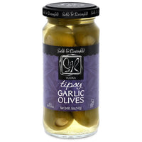 Sable & Rosenfeld All Natural Tipsy Vodka Garlic Olives - 5 oz