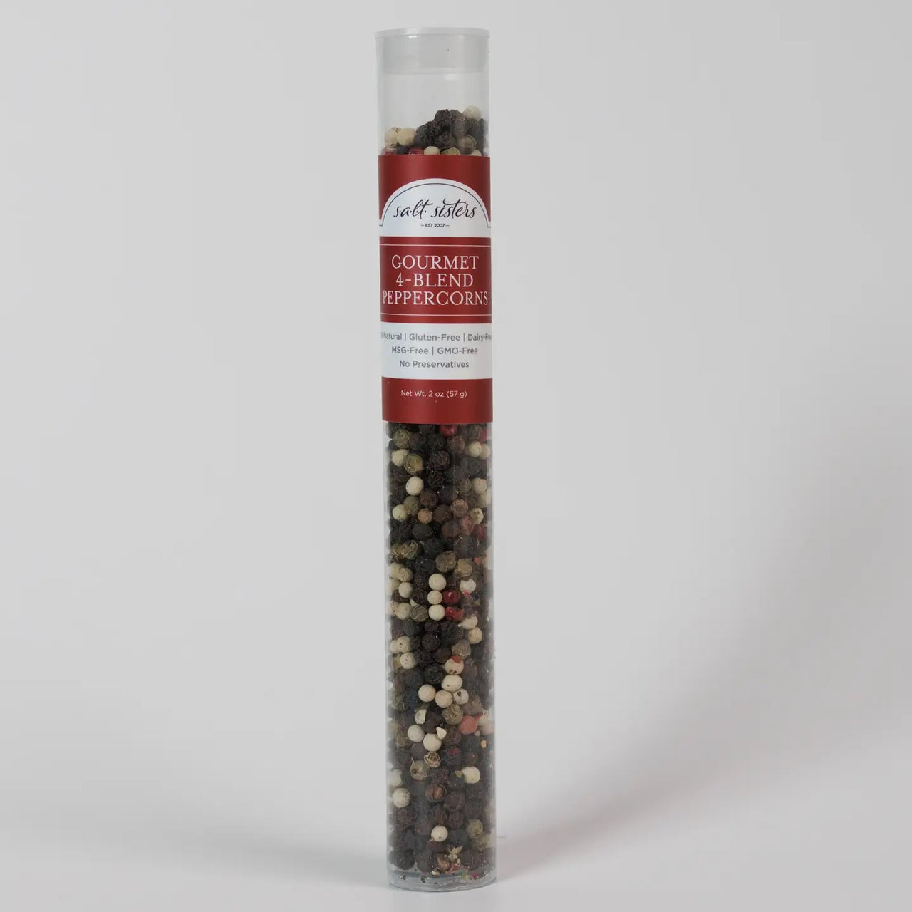 Gourmet 4 Blend Peppercorns Tube - 2 oz