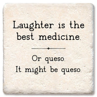 Drink Coaster - Laughter is the best medicine