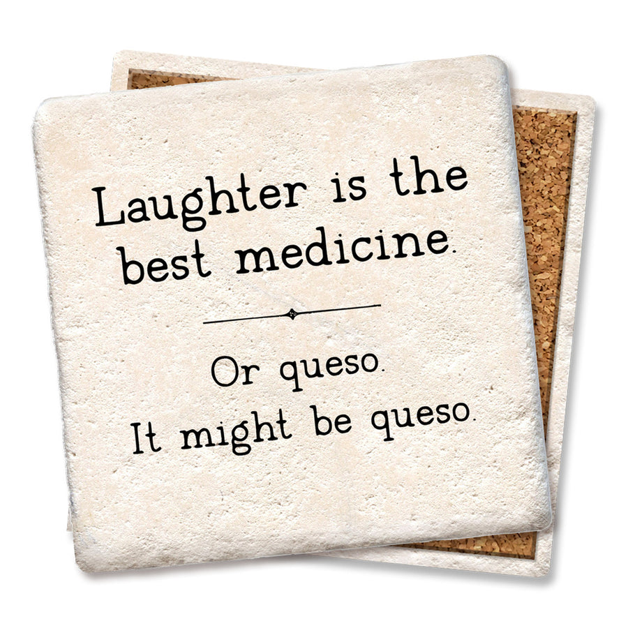 Drink Coaster - Laughter is the best medicine