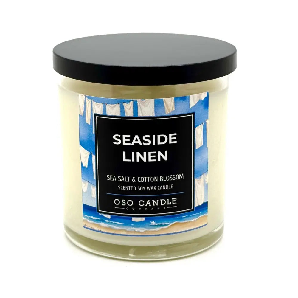 Candle: Seaside Linen- Oso Candles