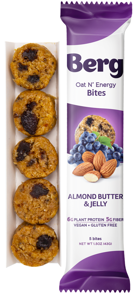Berg Bites - 1.5oz Almond Butter and Jelly Energy Bites