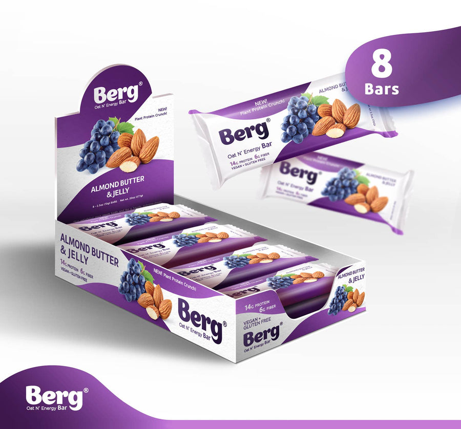 Berg Bites - 2.5oz Almond Butter and Jelly Energy Bar