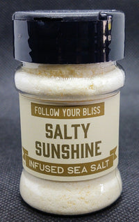 Salty Sunshine Infused Sea Salt 1 oz - Follow your bliss