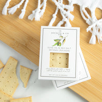 Mini galletas de aceite de oliva y sal marina