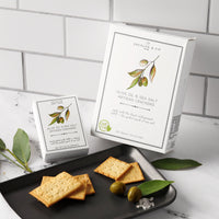 Mini galletas de aceite de oliva y sal marina