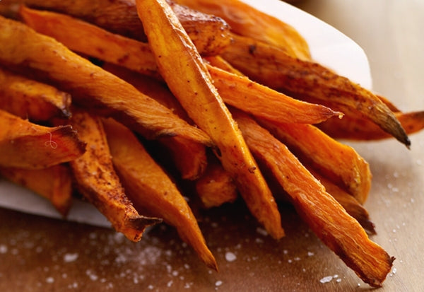 Butter olive oil and Cinnamon Pear Roasted sweet potatoes