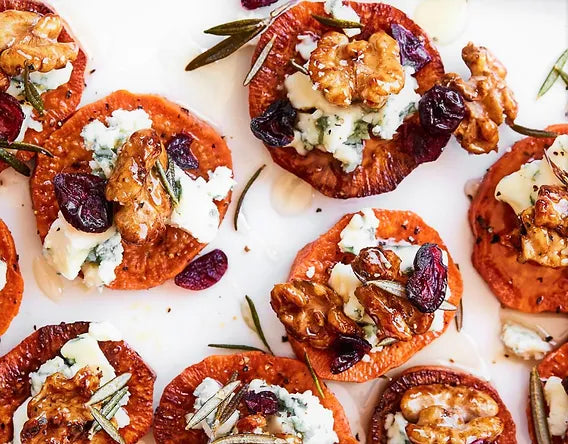 SWEET POTATO CROSTINIS