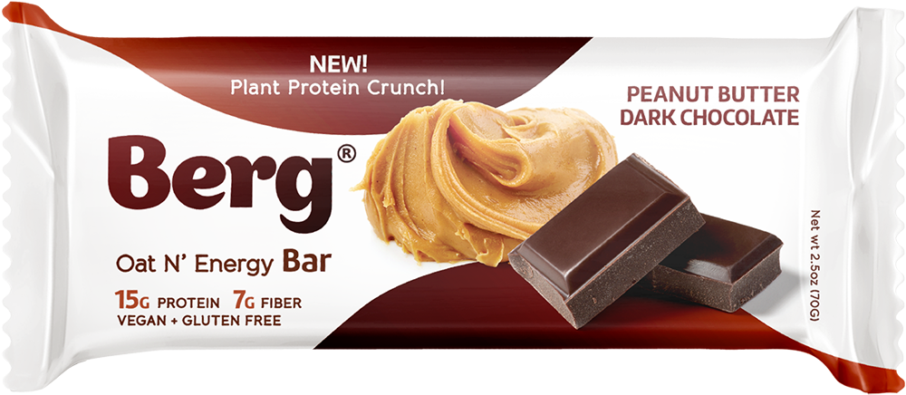 Berg Bites - 2.5oz Peanut Butter Dark Chocolate Energy Bar
