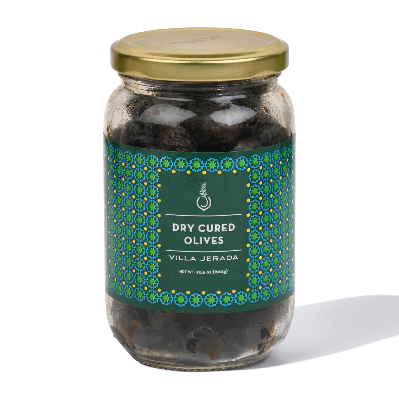 Dry Cured Olives - Villa Jerada - 12.5oz