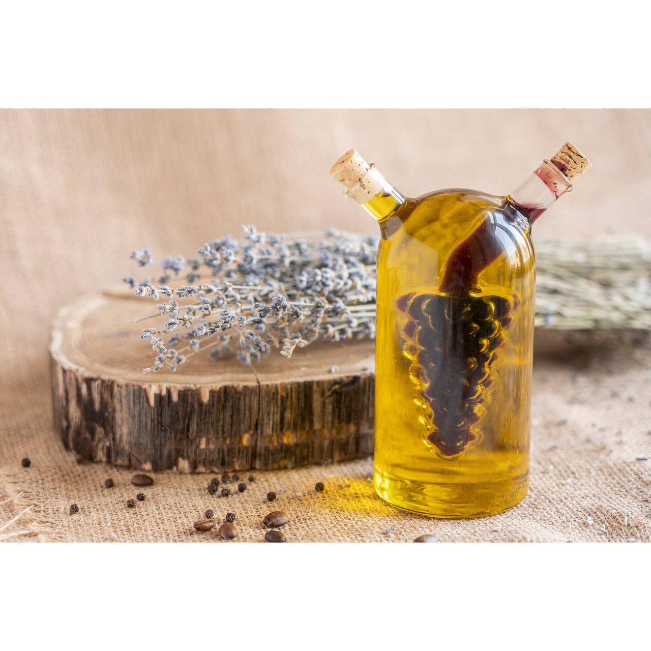 Oil and Vinegar Dispenser Bottle, 11.2-ounce - Fox Run Brands