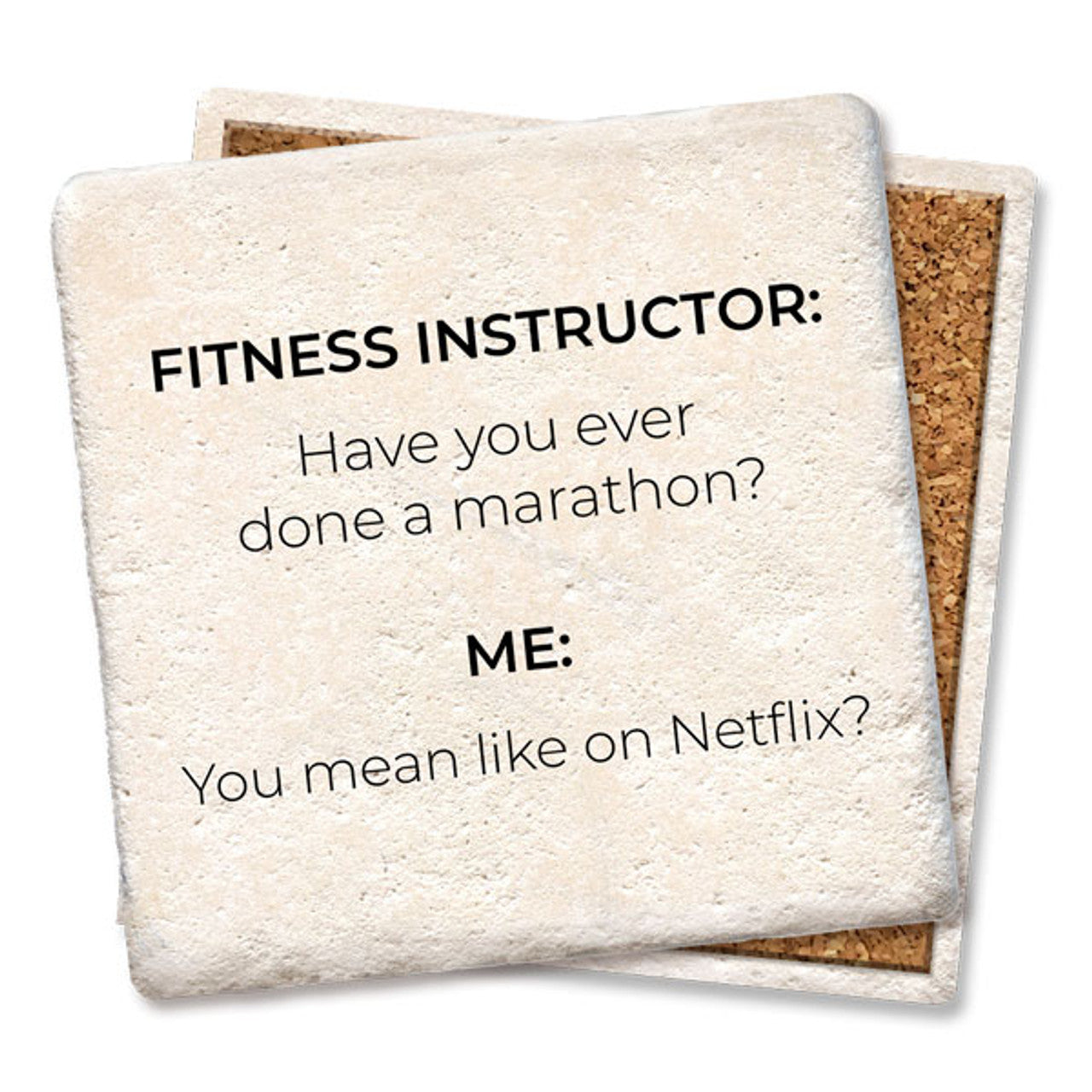 Drink Coaster - Fitness instructor have you