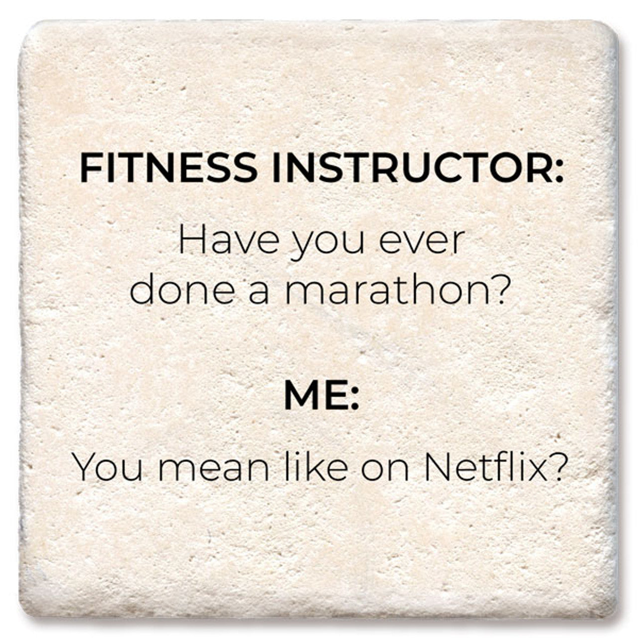 Drink Coaster - Fitness instructor have you