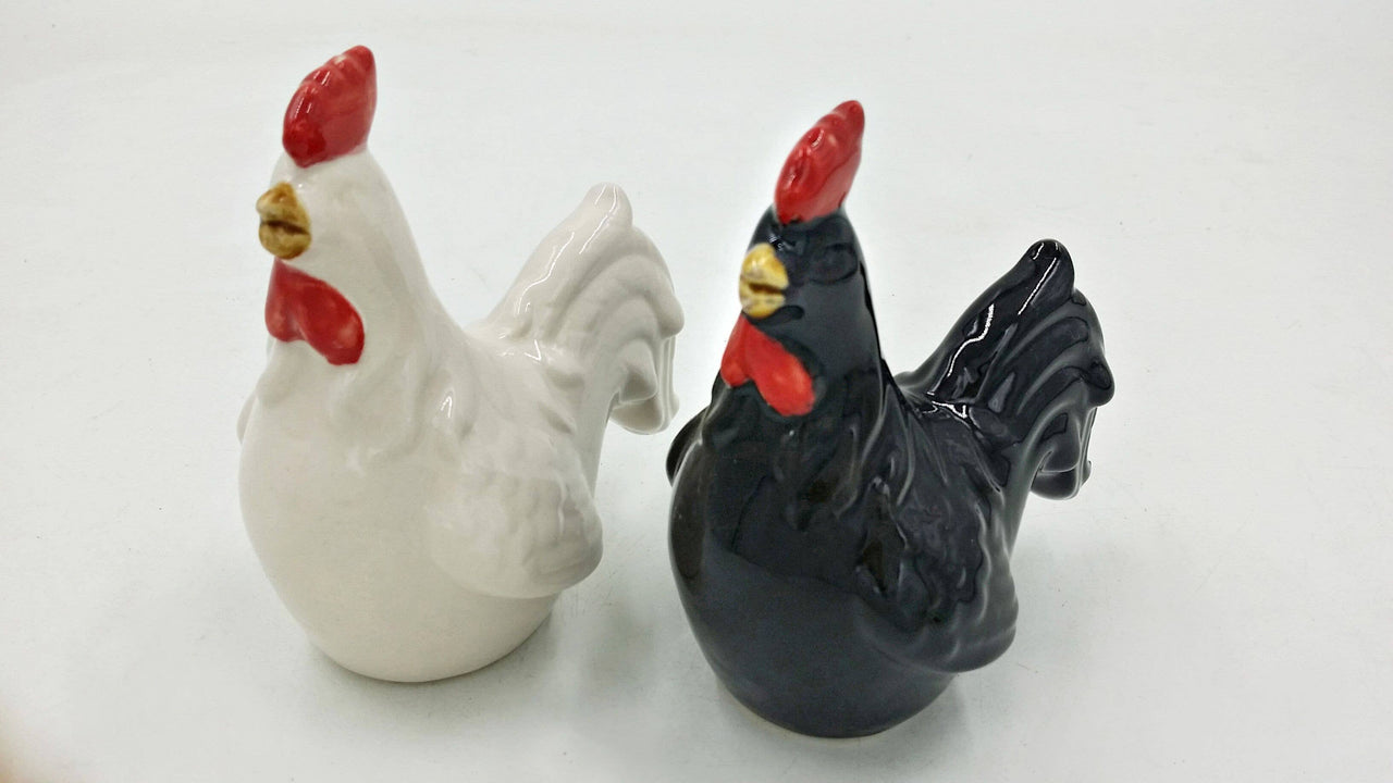 Drew Derose Design - Rooster Salt and Pepper Shakers