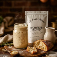 My Rustic Roots - Organic, Non-GMO Sourdough Starter | Freeze Dried |  12gm