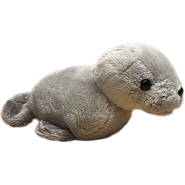 Canned Gifts - Canned Baby Harbor Seal | Stuffed Mini Seal Plush w/Jokes: Regular Lid