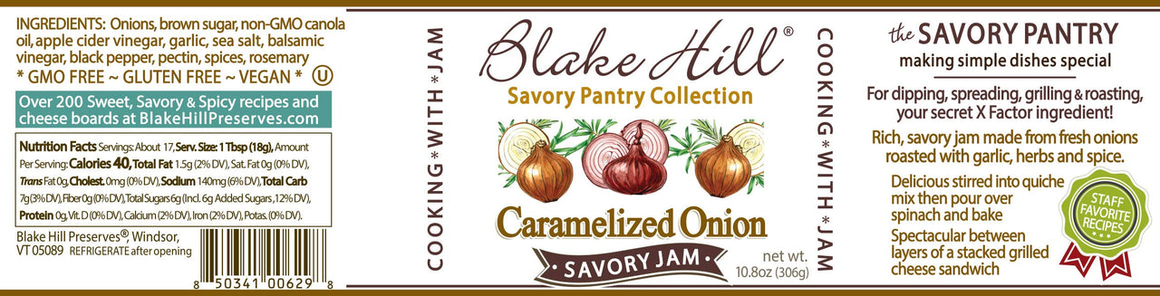 Blake Hill Preserves - Caramelized Onion Savory Jam
