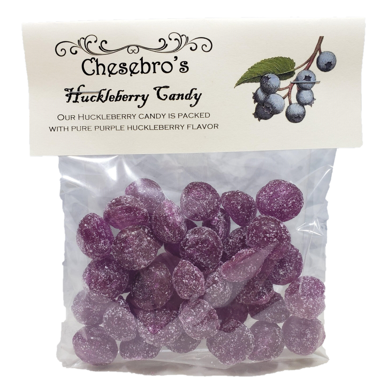 Huckleberry Hard Candy Drops - 4.5 oz