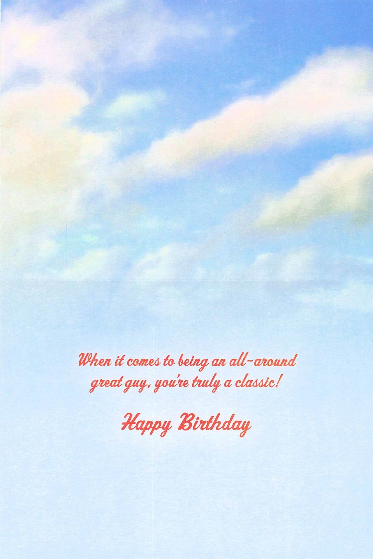 Greeting Card - Route 66 diner with hot rods