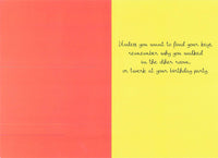 Greeting Card - Woman sitting in chair on beach