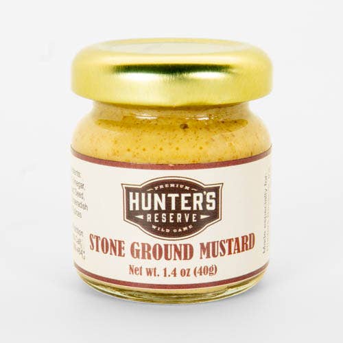 Stone Ground Mustard Jar - Hunter's Reserve - 1.4oz