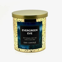 Oso Candle Company - Evergreen Eve | Scented Soy Wax Candle: 8.5 oz Glass Jar / Metal Lid