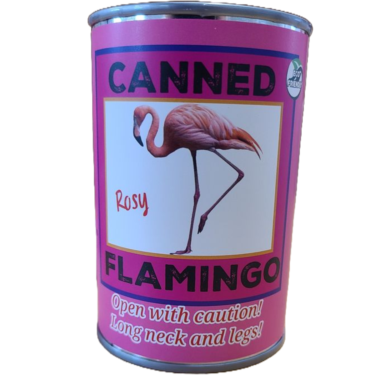 Rosy the Canned Flamingo w/Jokes