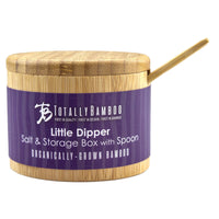 Totally Bamboo - Little Dipper Bamboo Salt Box with Spoon