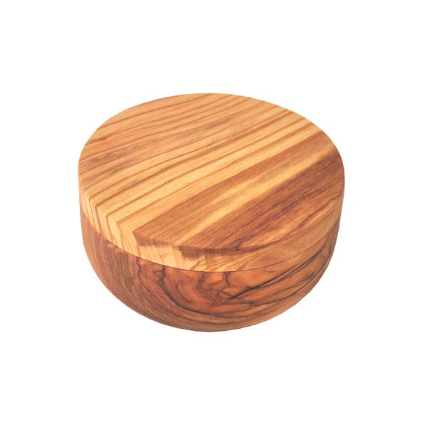 Naturally Med Inc. - Olive Wood Salt & Pepper Cellar