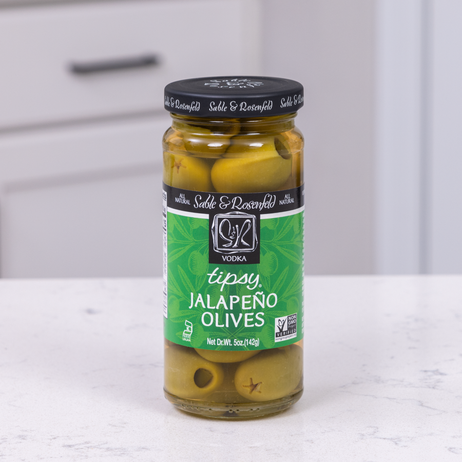 Sable and Rosenfeld est.1970 - Sable & Rosenfeld All Natural Tipsy Vodka Jalapeno Olives 5o