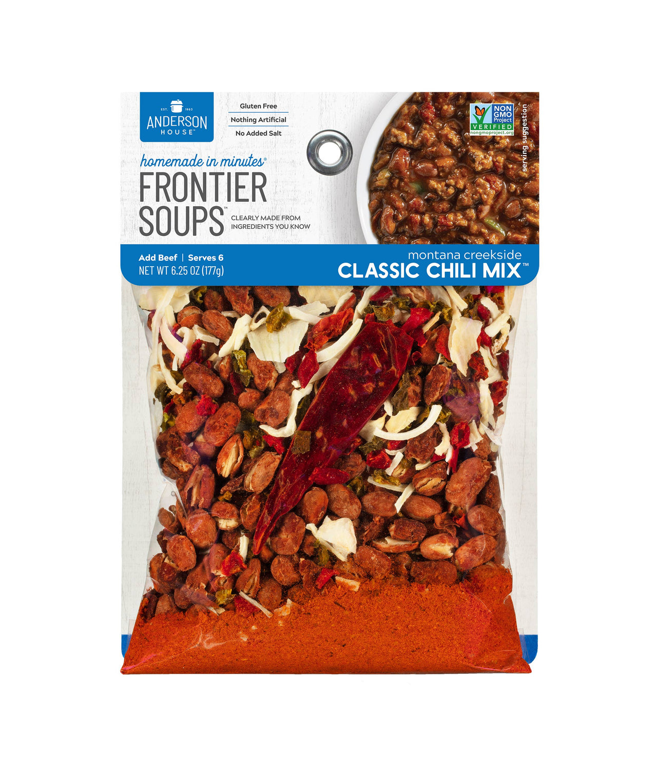 Anderson House | Frontier Soups - Montana Creekside Classic Chili Mix