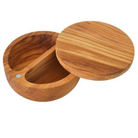 Naturally Med Inc. - Olive Wood Salt & Pepper Cellar
