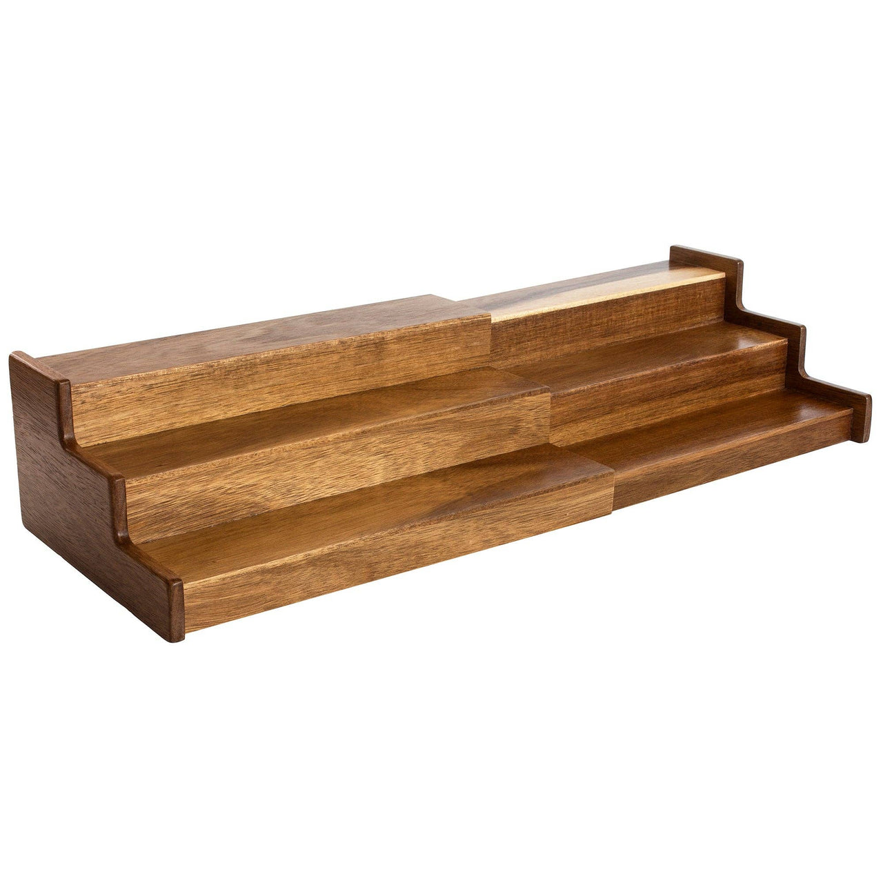 Totally Bamboo - TB Home® Acacia Wood 3-Tier Expandable Spice Rack