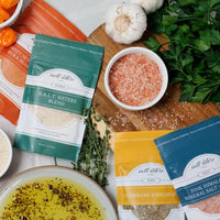 Salt Sisters - Dip Seasoning Mix - Creamy Onion & Garlic - Packaged Weights: 2 oz