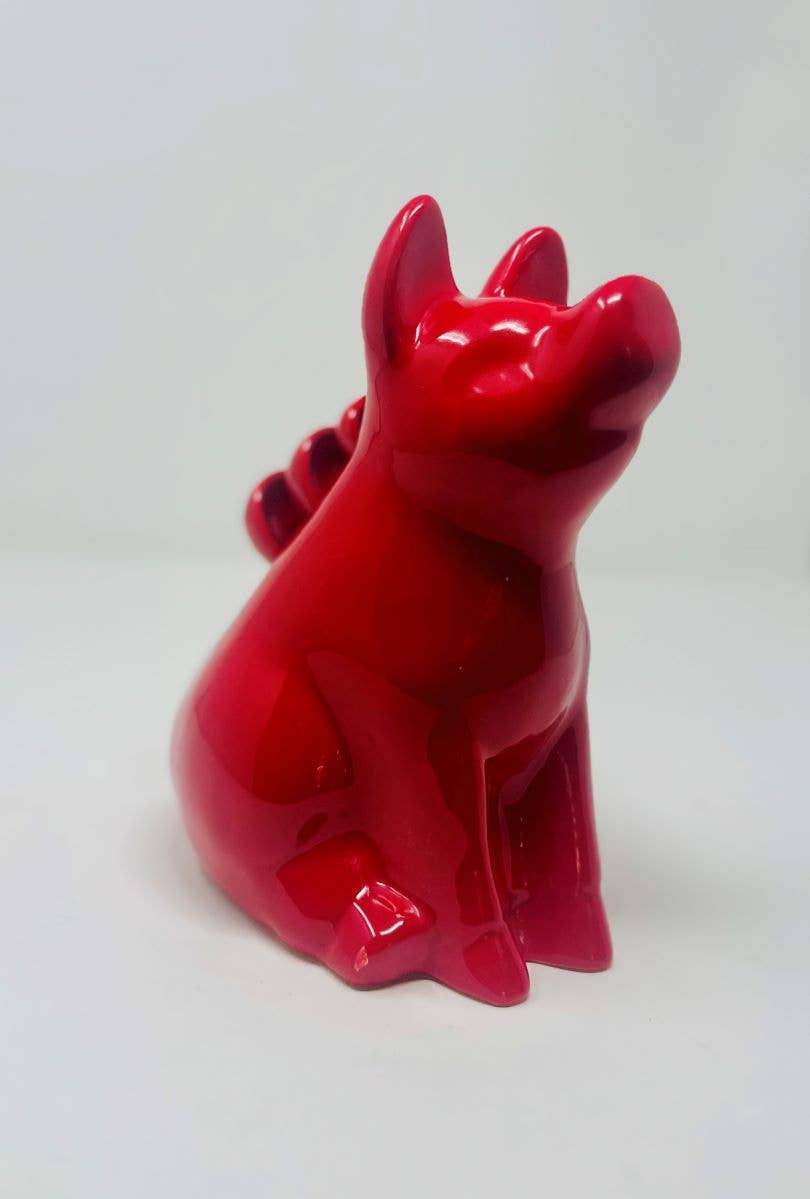 Drew Derose Design - Red Pig Measuring Spoon Set