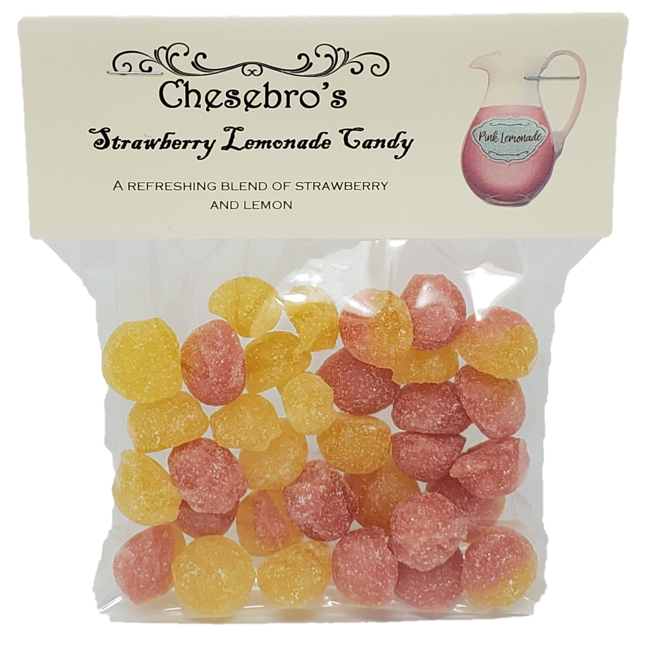 Strawberry Lemonade Hard Candy Drops - 4.5 oz