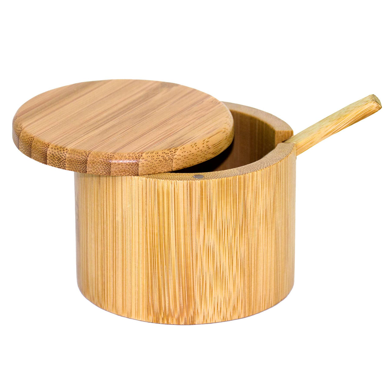 Totally Bamboo - Little Dipper Bamboo Salt Box with Spoon