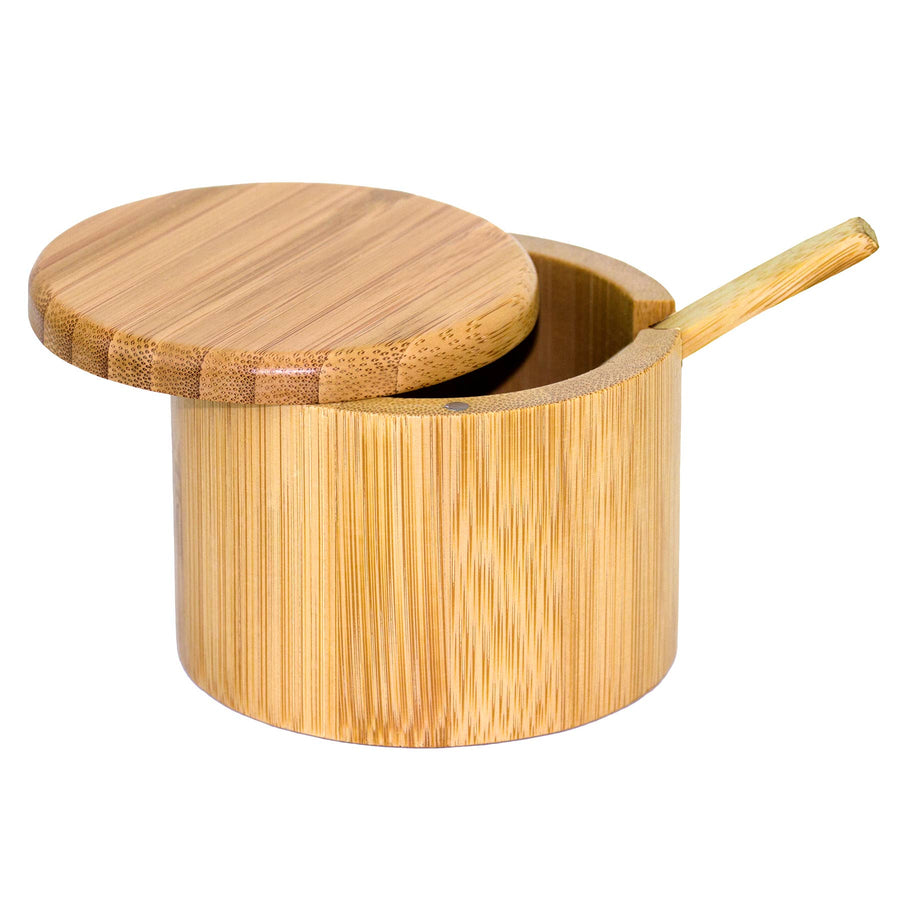 Totally Bamboo - Little Dipper Bamboo Salt Box with Spoon