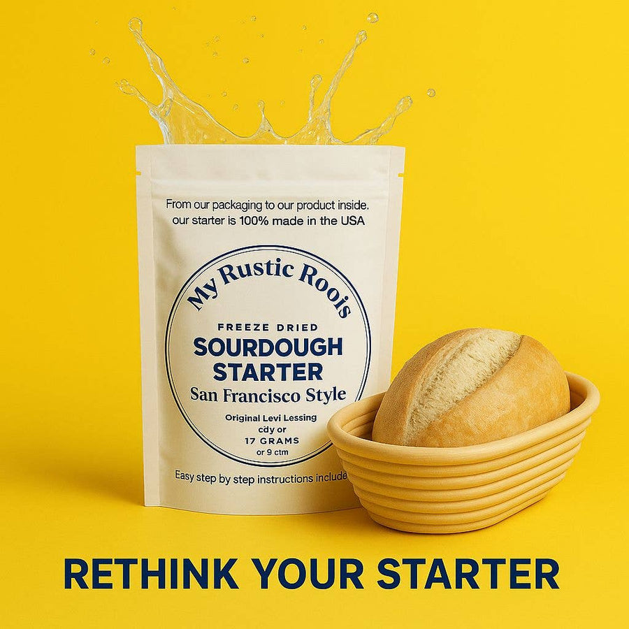 My Rustic Roots - Organic, Non-GMO Sourdough Starter | Freeze Dried |  12gm