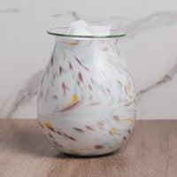 River Glass Wax Melter - Multicolored